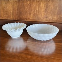 Milk Glass Bowls