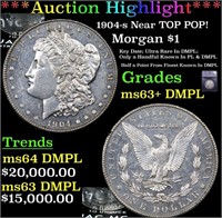 ***Auction Highlight*** 1904-s Morgan Dollar Near
