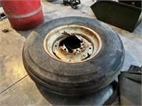 6.0–15 Implement Tire on Bad Rim