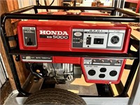 Honda EB 5000 Generator on Heavy Duty Cart