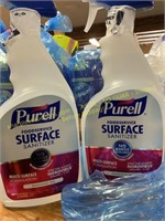 Purell surface sanitizer (2cnt 1qt bottles)