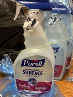 Purell surface sanitizer (3 32oz bottles)