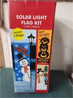 Solar Light Flag Kit