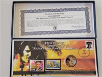 Elvis Coin and Stamp Set