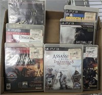 TRAY OF PS3 GAMES