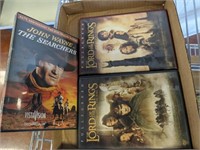 JOHN WAYNE AND LORD OF THE RINGS DVDS