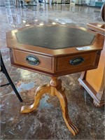 2 DRAWER OCTAGONAL ACCENT TABLE