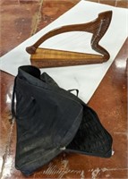 LION AND HEALY HARP IN CARRYING CASE
