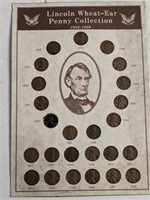 LINCOLN WHEAT EAR PENNY COLLECTION