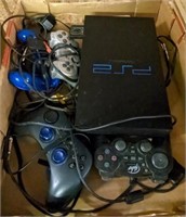 PLAYSTATION 2 CONSOLE, CONTROLLERS, MISC