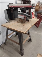 Craftsman 10" radial arm saw with stand