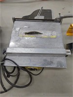 tile saw with tile cutter