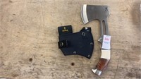 Browning hatchet with sheath