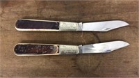 2 Master Barlow Colonial Prov RI knives
