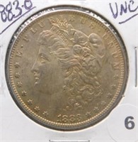 1883-O Morgan Silver Dollar. UNC.