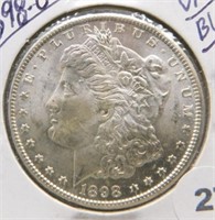 1898-O Morgan Silver Dollar. UNC/BU.