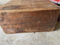 Large Wooden embossed crate Trenton