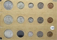 Partial 1949 P, D, S UNC Coin Sets. Missing