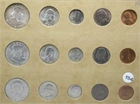 1954 P, D, S UNC Coin Sets.