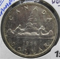 1956 Canadian Silver Dollar.