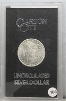 1882-CC UNC Silver Dollar in GSA Case.