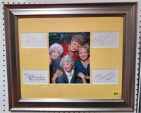 Golden Girl Autographed Picture