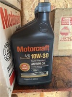 18 - quarts Motorcraft 10w-30 oil