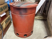 5 gallon metal collection Paul for gas/oil rags