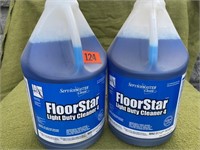 2 gallons of Floor Star cleaner spray concentrate