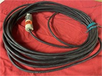 Extra long extension cord with heavy duty