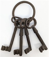 Cast Iron Decorative Keys