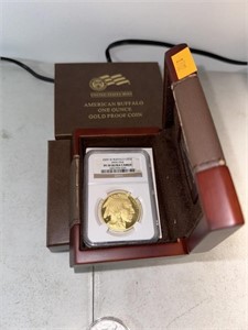 American buffalo once ounce gold coin