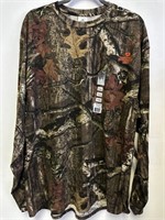 NWT Mens 2X MOSSY OAK Camouflage Long Sleeve Shirt