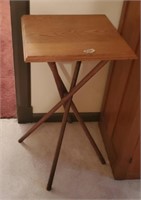Antique cross leg Accent table