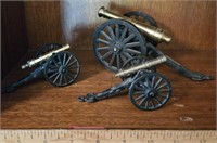 Brass & cast iron Canon replicas