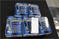 5-25ct reli-on blood glucose test strips