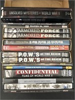 Lot of assorted war DVDs