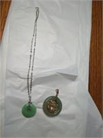 Lucky Gemstone Necklace & Charm
