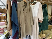 4 coats, 1 Robe & Wood Butler