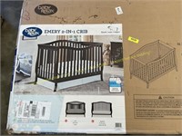 Baby relax Emery 2-in-1 crib only black
