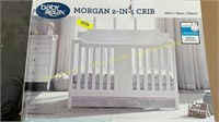 Baby Relax Morgan 2-in-1 Crib, White