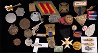 Military Fraternal Tokens & More
