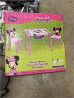 Minnie Mouse chairs & table set