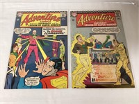 Adventure Comics 348 and 349 DC Comic Books