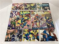 The Uncanny X-Men 271-281 Marvel Comic Books
