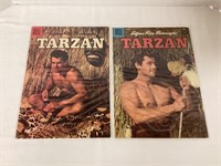 Tarzan 89 and 90 Dell Comic Magazines