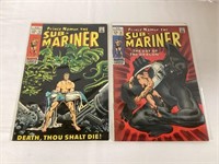 The Sub-Mariner 13 and 15 Marvel Comic Books