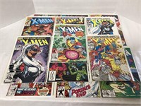 13 Uncanny X-Men Marvel Comic Books