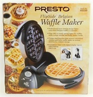 * Presto Flipside Belgian Waffle Maker - NIP