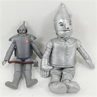Wizard of Oz Tinman Lot - Metallic Doll (11 1/2"